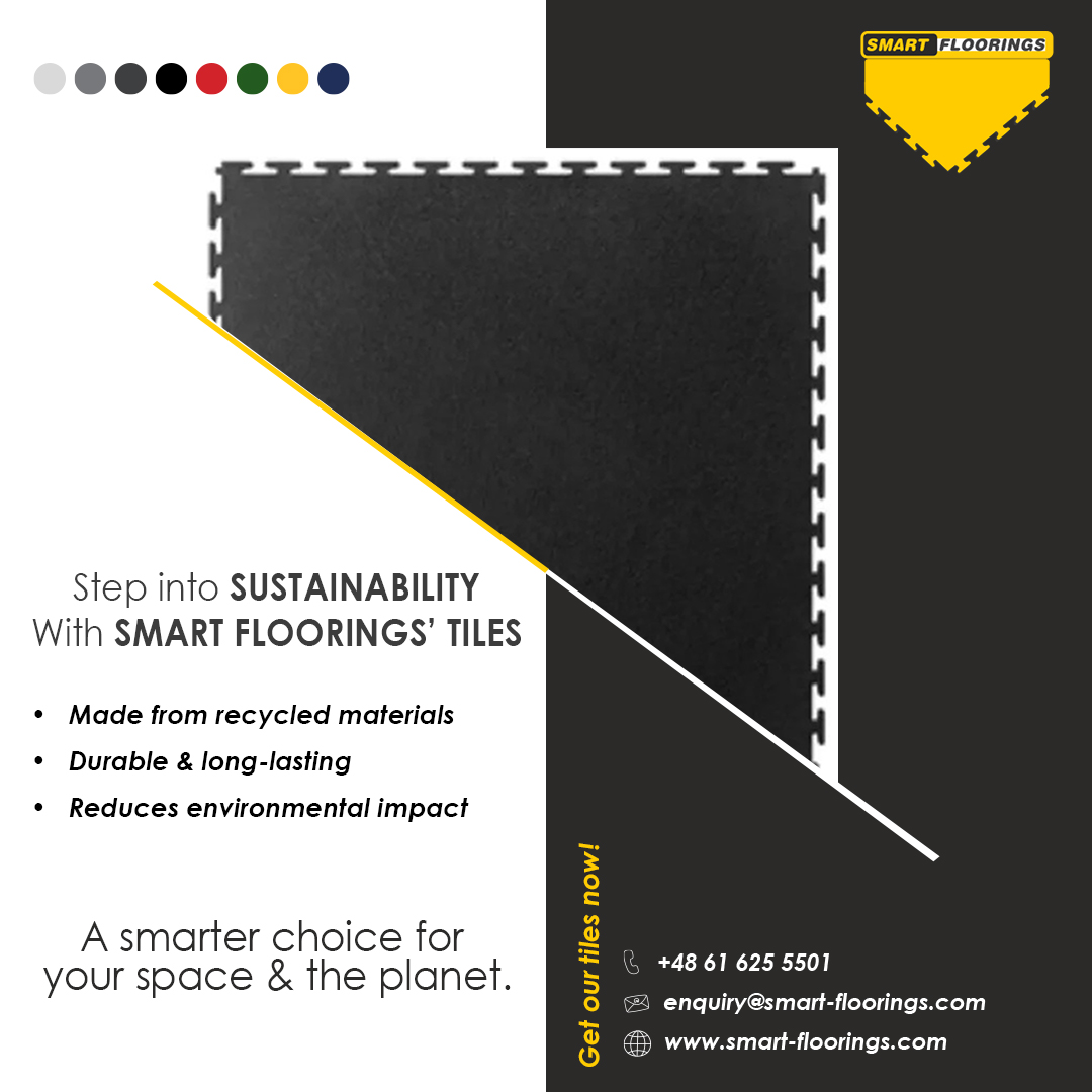 SmartFlooring__'s tweet photo. 🌱 Small Choices, BIG Impact! ✨
Our eco-friendly tiles reduce waste &amp; carbon footprints. Choose sustainability today! 🌍 👉 https://t.co/kolDiBTlBp ☎️ +48 61 625 5501

#sustainability #workspace #ecofriendly #tiles #Smartfloorings #ecotiles #flooringspecialist #flooringexperts https://t.co/V1MWkzViyD