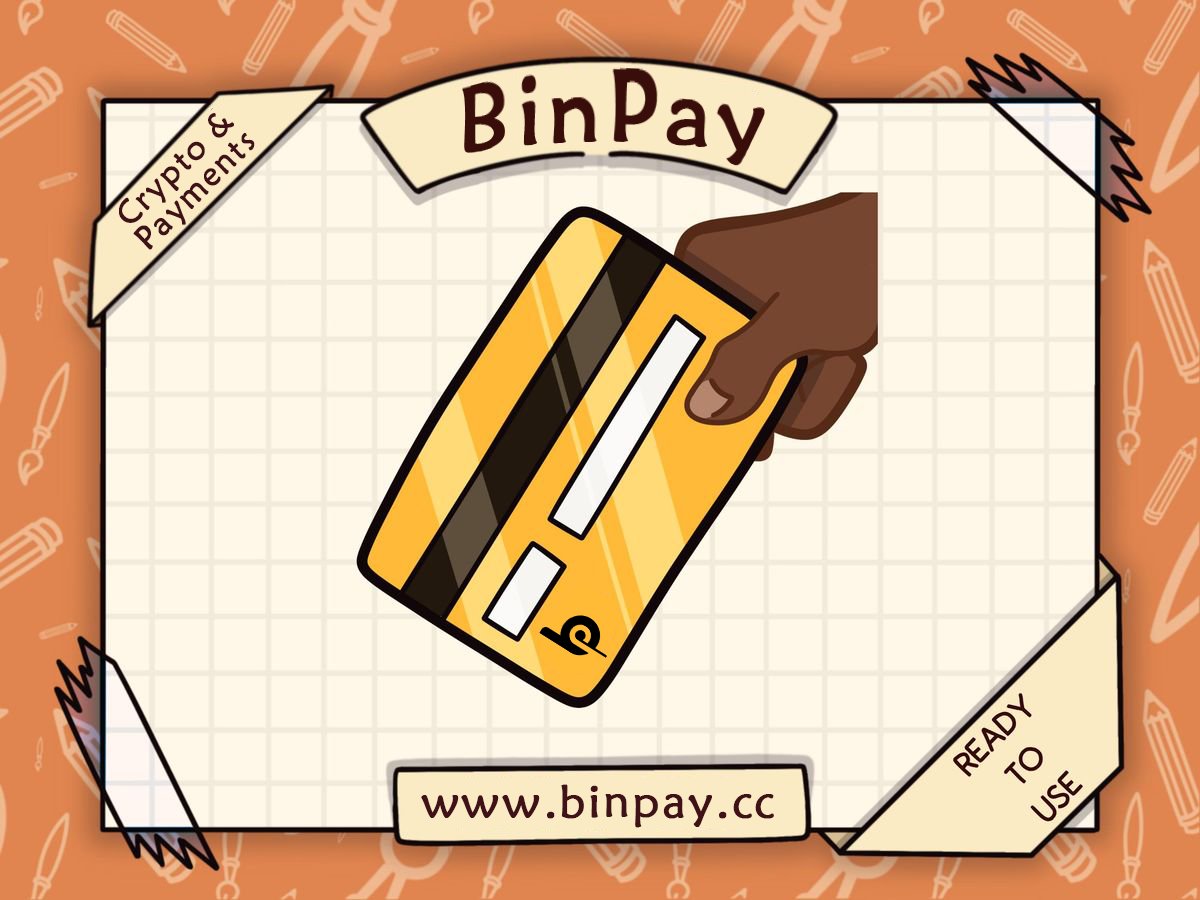 BinPay_Official's tweet photo. Ready to tap into a world of seamless crypto payments?
With BinPay, you can pay instantly, globally, and hassle-freeโno hidden fees, no borders.
Grab your BinPay card now and get $3 FREE on registration.
#BinPay #CryptoPayments #FinTech #NoFees #GlobalTransactions