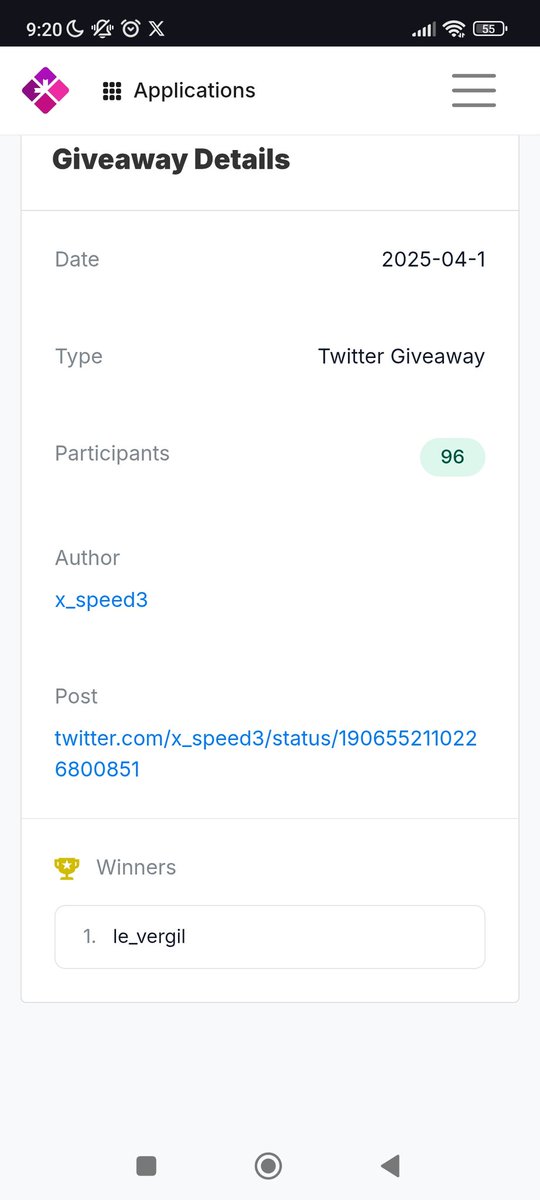 Doctor Fc (@x_speed3) on Twitter photo Congratulations to <a href="/le_vergil/">The_Corinthian</a> โจ๐ฅ๐
Good luck for others in next giveaways
๐ค Congratulations to <a href="/le_vergil/">The_Corinthian</a> โจ๐ฅ๐
Good luck for others in next giveaways
๐ค