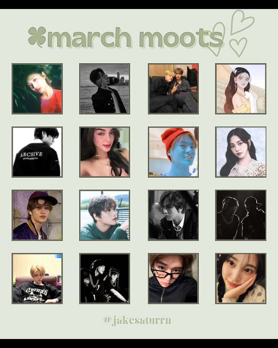 bLu3_B00nnY's tweet image. To : My March, Moots~ 👬 👭

💌 — I just wanted to say thanks
to everyone who has supported
me during the tough times. Your
support and understanding
have meant everything to me.
I'm so grateful for the friends I have made this month who have always been there for me.✨🍀🐰🍀✨