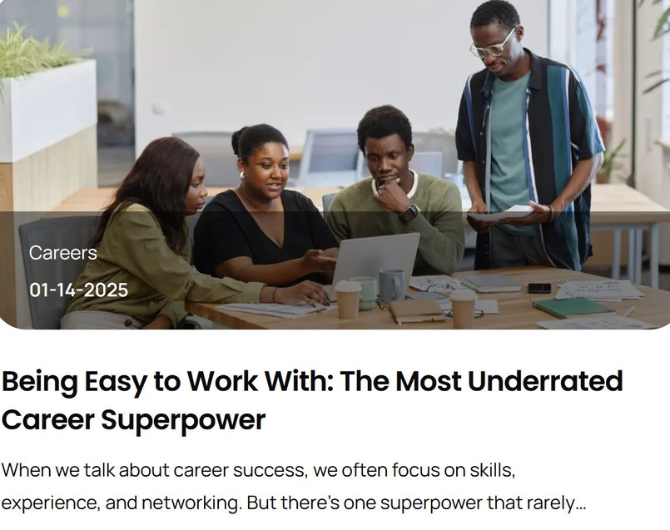 Bridgelabke's tweet photo. When we talk about career success, we often focus on skills, experience, and networking. But there’s one superpower that rarely gets the attention it deserves…

Want to know what it is? : https://t.co/IdJeqgVPmH
.
.
.
.
.

 #Networking #BridgeLab  #Mentorship #Mentor https://t.co/OQwabjU8CB