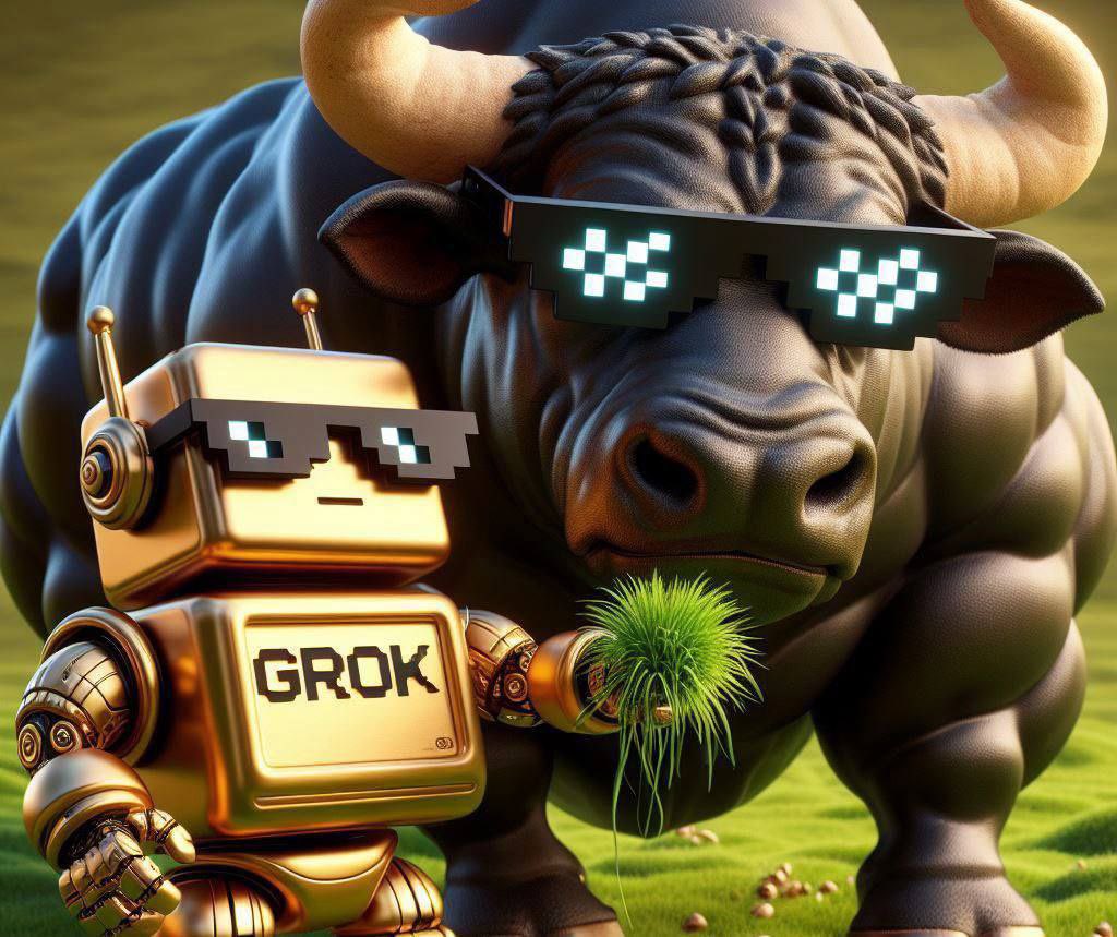 ragglegrok's tweet photo. @binance GROK morning Binance from the GROK community on Eth 🤖☕️ https://t.co/3iZksvG0js
