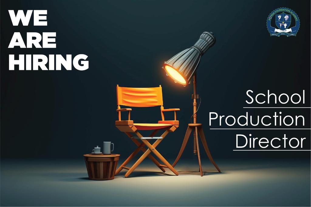 Are you a passionate and creative storyteller with a knack for bringing productions to life? We are looking for you. 
Apply now! mpesafoundationacademy.ac.ke/vacancies/ 

#SchoolProduction  #TheatreDirector #NowHiring #Drama #PerformingArts #JobOpportunity  #JoinOurTeam