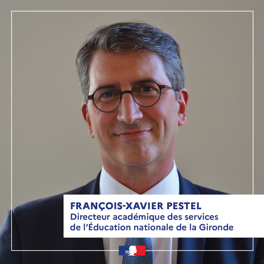 📣François-Xavier PESTEL est nommé directeur académique des services de l’Éducation nationale de la #Gironde  #Éducation #DASEN #AcadémieBordeaux
➡️ Lire le communiqué de presse urlr.me/G6ZK9D