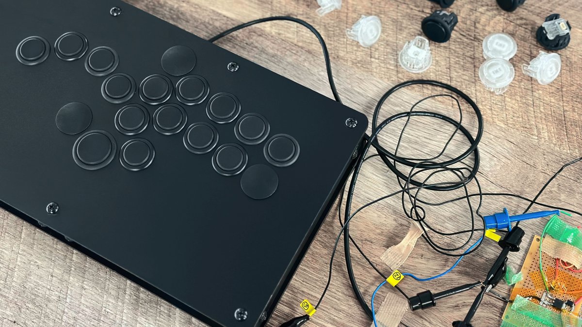 🆕 ZENAIM ARCADE CONTROLLER A leverless arcade controller with the