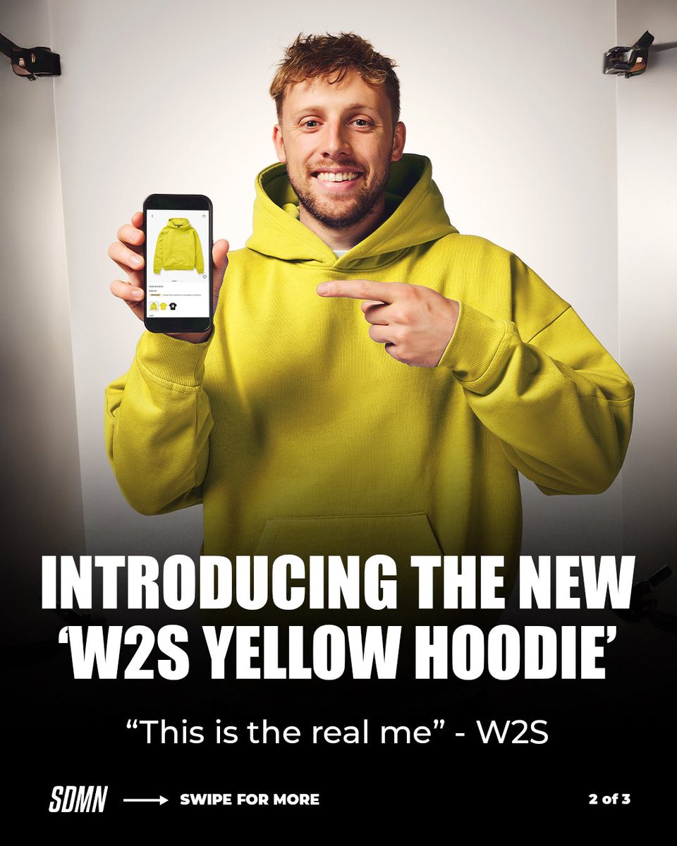 SidemenClothing's tweet image. After all these years, itβs time to let goβ¦@wroetoshaw #W2Syellow