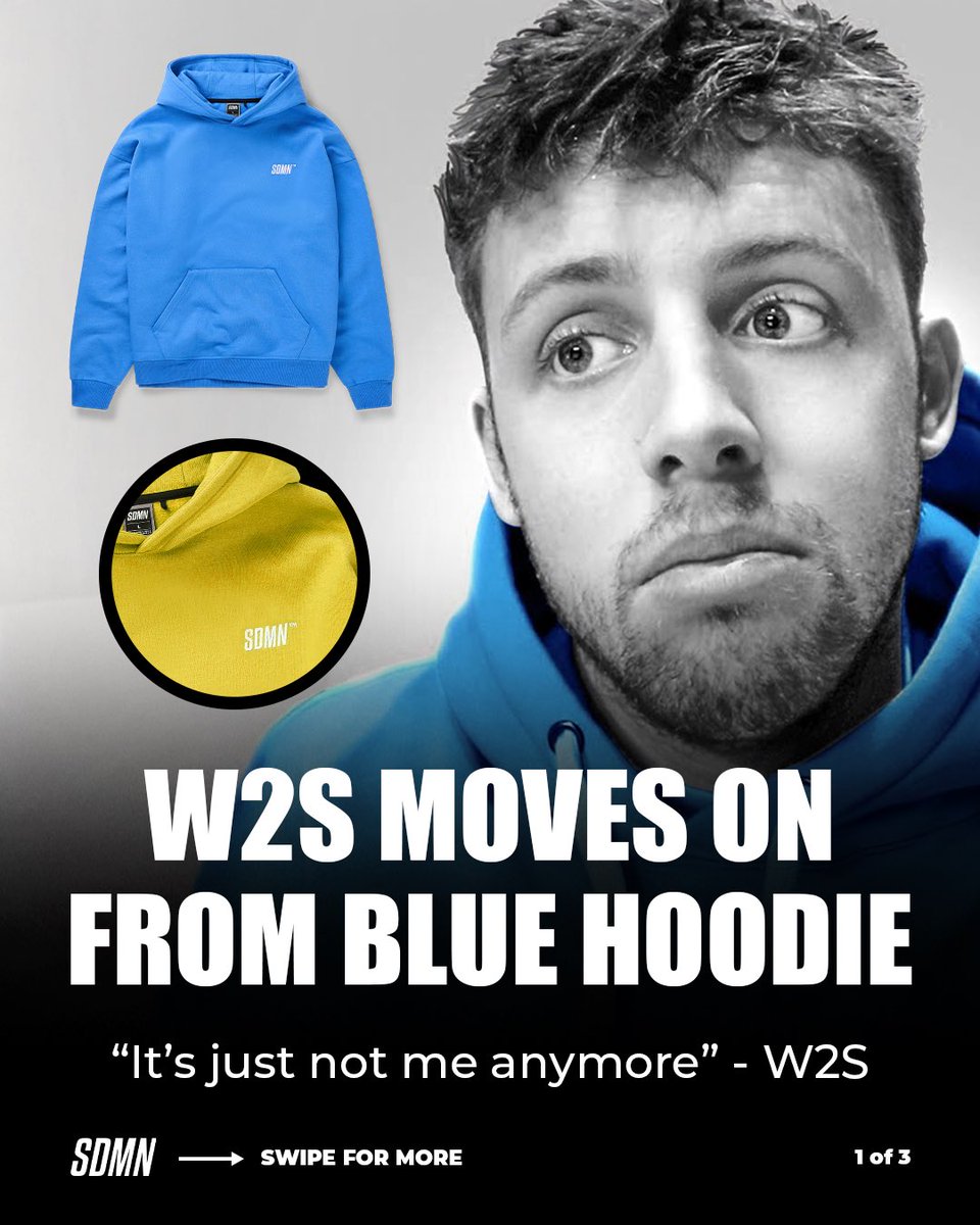 SidemenClothing's tweet image. After all these years, itβs time to let goβ¦@wroetoshaw #W2Syellow