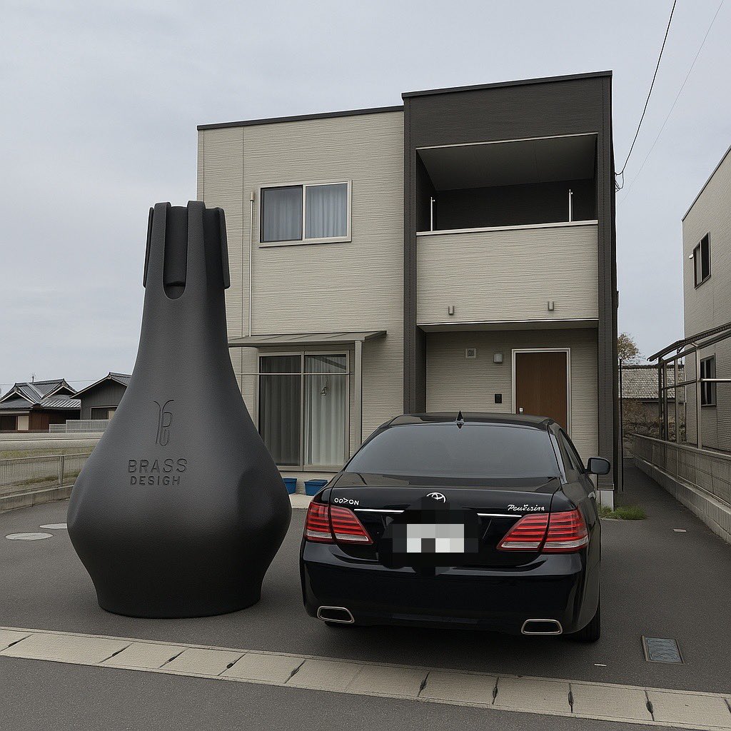 daikilowbrass's tweet photo. 最新の超大型造形可能な3Dプリンターでめちゃでかいミュート作りました！
印刷に46日かかりました😂

しかし邪魔やなあ、、、 https://t.co/XfUxyoHXIV