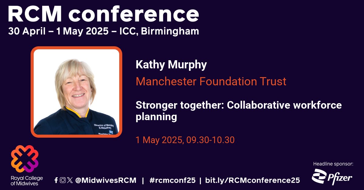 Royal College of Midwives 💙 (@midwivesrcm) on Twitter photo We are stronger together joining this panel is Kathy Murphy. Discover more about collaborative workforce planning <a href="/MidwivesRCM/">Royal College of Midwives 💙</a> conference in Birmingham. #rcmconf25 #maternity <a href="/MIDIRS/">MIDIRS</a> We are stronger together joining this panel is Kathy Murphy. Discover more about collaborative workforce planning <a href="/MidwivesRCM/">Royal College of Midwives 💙</a> conference in Birmingham. #rcmconf25 #maternity <a href="/MIDIRS/">MIDIRS</a>