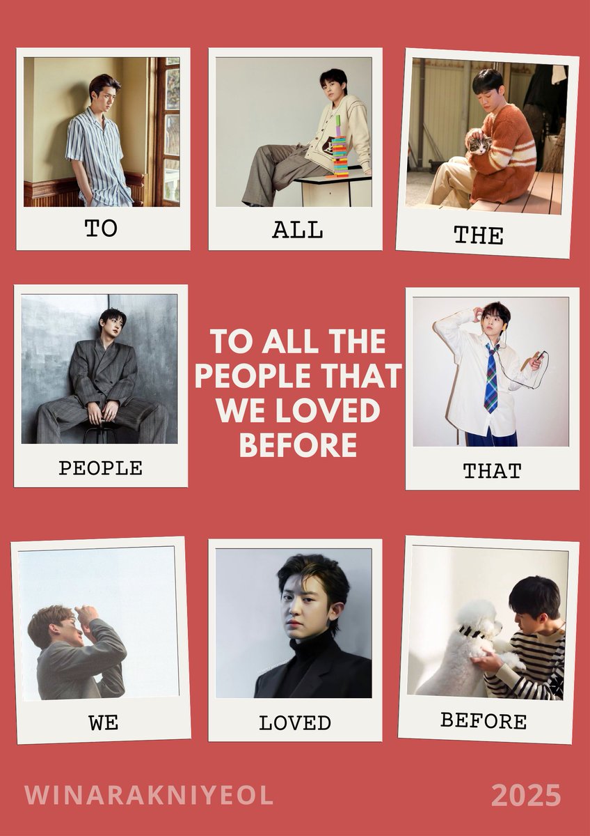 winarakniyeol's tweet photo. To All the People that We Loved Before [sechen]

"Maybe people like us are destined to fall in love with people that we can't have. It's the cycle of karma. And we can't do anything about it."

"Maybe." https://t.co/nf0b01osNY