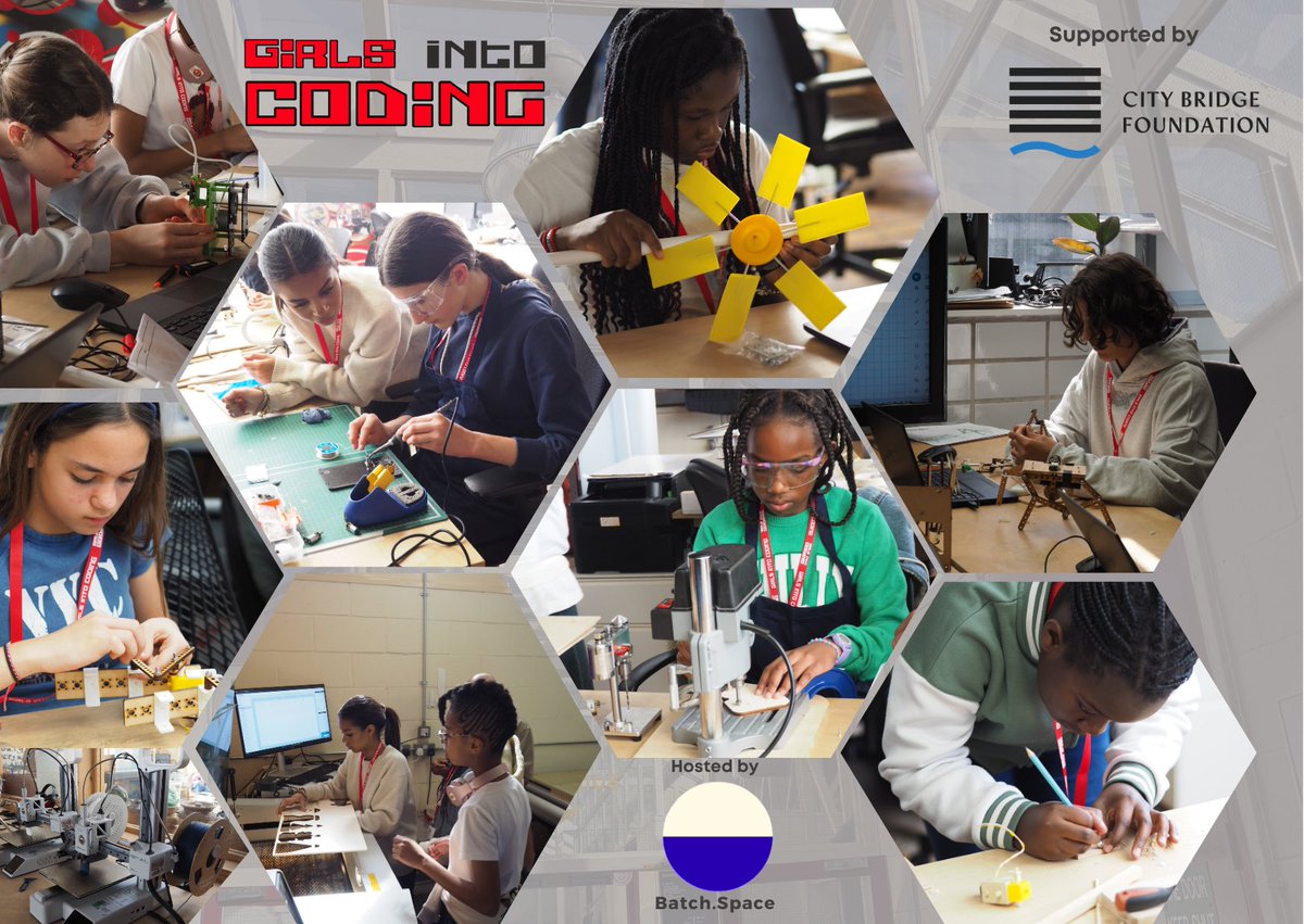 💥 Incredible Mother's Day at our Girls Into Coding Bootcamp!
Young innovators creating magic with CAD, laser cutting, 3D printing, robotics &amp; more!
Thank you to our amazing mentors, volunteers, girls &amp; parents and our partners!
#technology #design #engineering #coding
