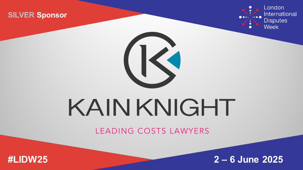 Our commercial costs team are privileged to work with some of the UK’s leading litigation firms who all help to make London a global centre for Dispute Resolution.

We are proud to be a Silver Sponsor on the London International Disputes Week <a href="/LIDW_/">LIDW</a>  in June.

#LIDW2