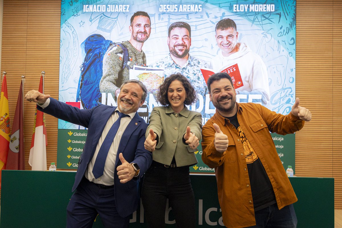 Globalcaja (@somosglobalcaja) on Twitter photo 🤣Con humor, promovemos el espíritu emprendedor en los campus de la <a href="/uclm_es/">Universidad de Castilla-La Mancha</a> de la mano de #Intentadores, con el escritor <a href="/Eloy__Moreno/">Eloy Moreno</a>, el humorista <a href="/Jesus_Arenas_/">Jesús Arenas</a> e Ignacio Juárez de #PájaroTrips 👉Toma nota:
📌Ciudad Real (1 abril, 12.00 horas) Aula Magna.
📌Cuenca (2 abril, 🤣Con humor, promovemos el espíritu emprendedor en los campus de la <a href="/uclm_es/">Universidad de Castilla-La Mancha</a> de la mano de #Intentadores, con el escritor <a href="/Eloy__Moreno/">Eloy Moreno</a>, el humorista <a href="/Jesus_Arenas_/">Jesús Arenas</a> e Ignacio Juárez de #PájaroTrips 👉Toma nota:
📌Ciudad Real (1 abril, 12.00 horas) Aula Magna.
📌Cuenca (2 abril,