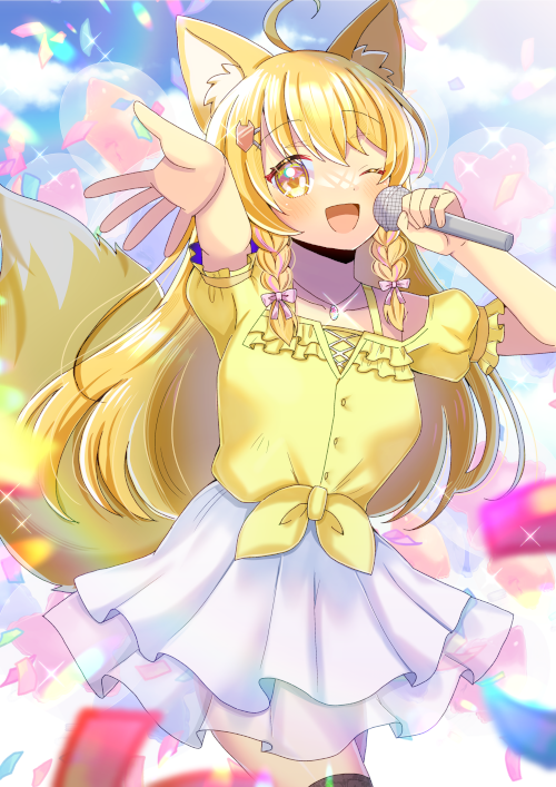 「Vtuberの杵月のあさんを描かせて頂きました!リクエスト有難うございます #S」|ヒヨヨ@skeb募集中のイラスト