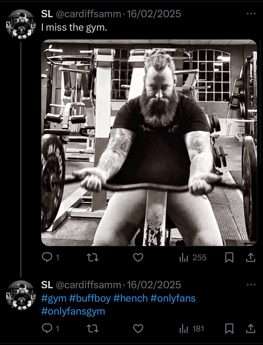 tomgreavo's tweet photo. @cardiffsamm Letβs dig into yours then #hench #buffboy https://t.co/SFDvkTTSMU