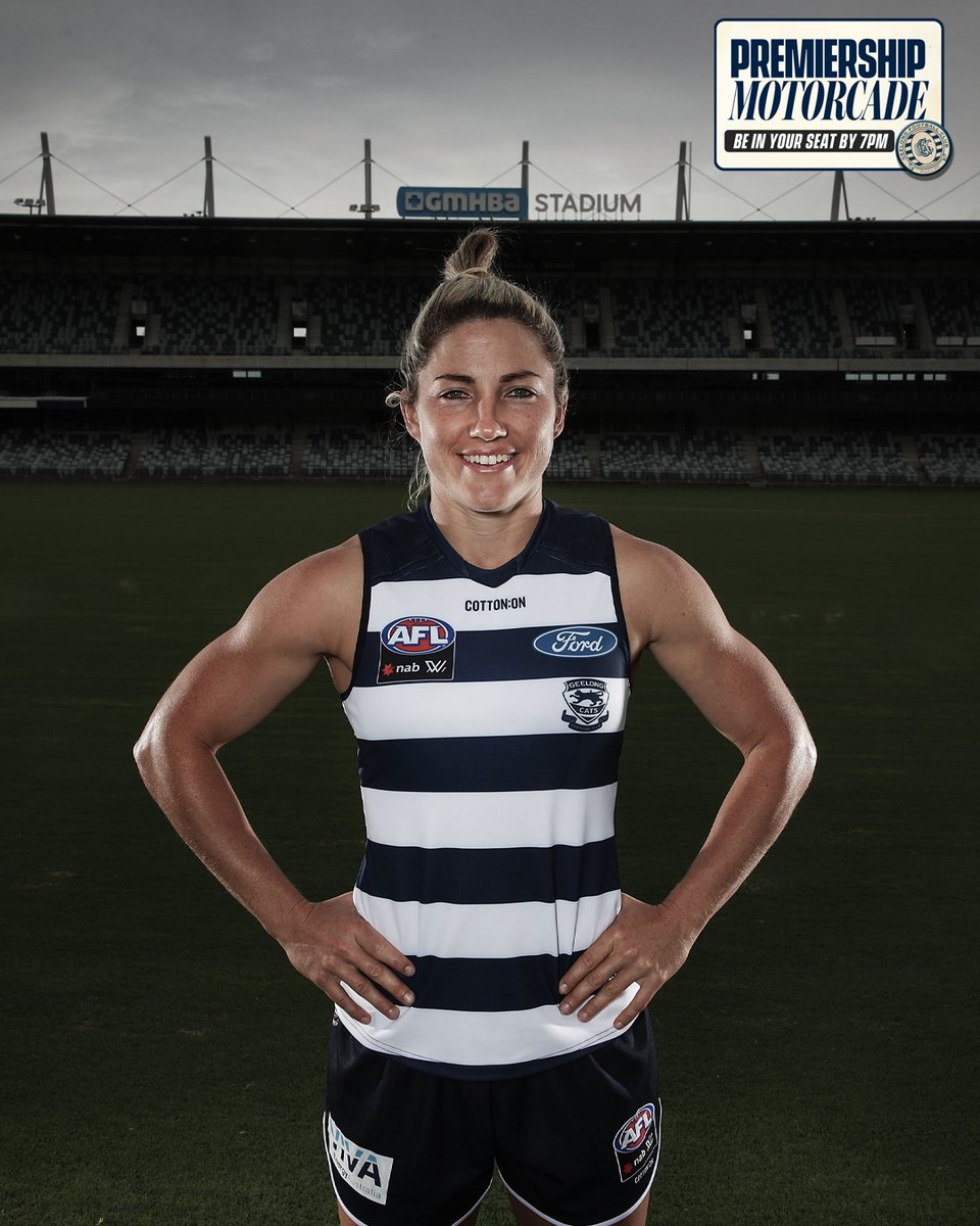 GeelongCats's tweet photo. Tuohy. Hawkins. Selwood. Hickey.

Some famous Geelong names will be gracing GMHBA Stadium ahead of our Round 4 clash, celebrating 100 years of Greatness with Ford 🏆

#WeAreGeelong | #FordAustralia https://t.co/OOUOPkfvwX