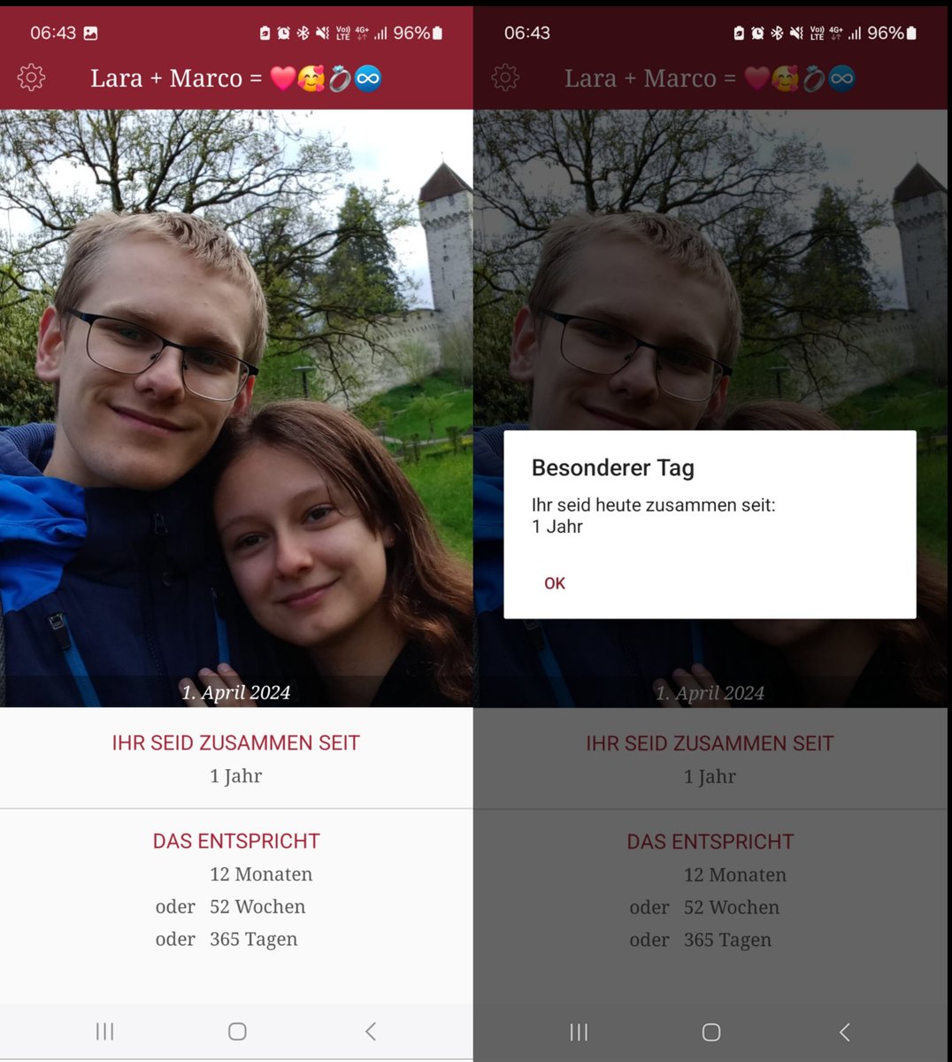Marcos_Freizeit's tweet photo. Heute ist ein ganz besonderer Tag, wir sind nun ein ganzes Jahr zusammen. Ich bin überglücklich und ich hoffe auf weitere Tolle Jahre mit dir Bby❤️🥰💍🫠🥹
Ich liebe dich Bby.❤️🥰💍🫠🥹 https://t.co/dG0tIfs7XZ