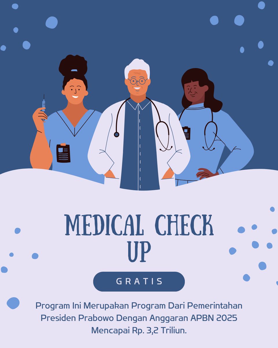 jonna_leumo's tweet image. #PemeriksaanKesehatanGratis #PrabowoSubianto #ProgramKesehatan #ProgramIndonesia3