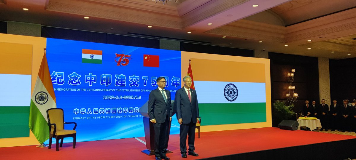 Indian Foreign secretary Vikram Misri chief guest at India, China diplomatic anniversary celebrations in Delhi along with China Ambassador Xu Feihong