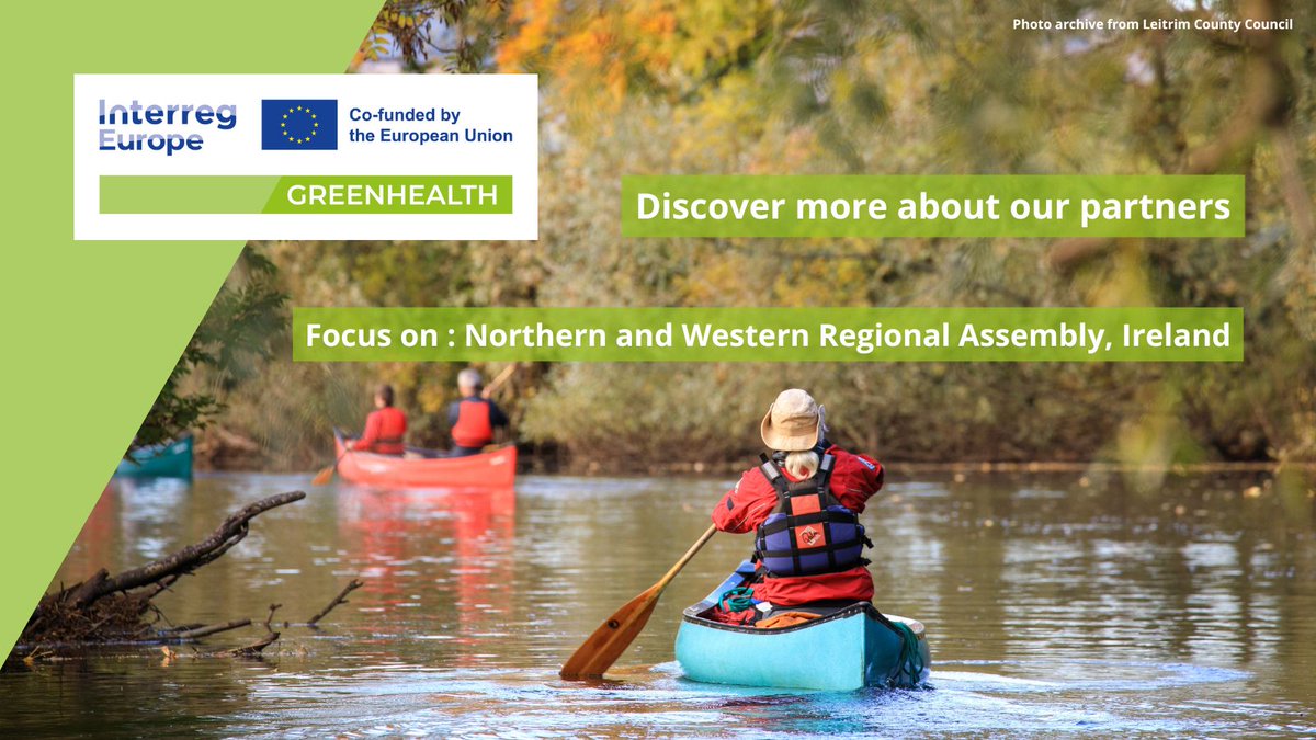 #MeetOurPartners 🥳 Meet the <a href="/NWAssembly/">Northern & Western Regional Assembly</a> - Northern and Western Regional Assembly, Ireland💚
👉Learn more about their good practice on slow tourism as a way to boost health and well-being.

🔗Check it out here: shorturl.at/3WPUR

#Interreg #interregeurope <a href="/interregeurope/">Interreg Europe</a>