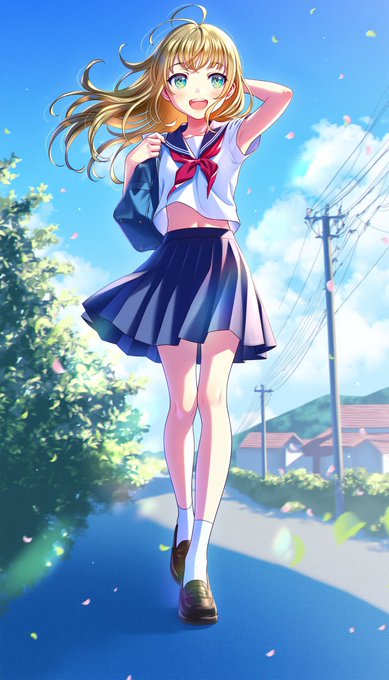 新生活への準備万端の瑛美、身長も170cmに到達(うちの子) 