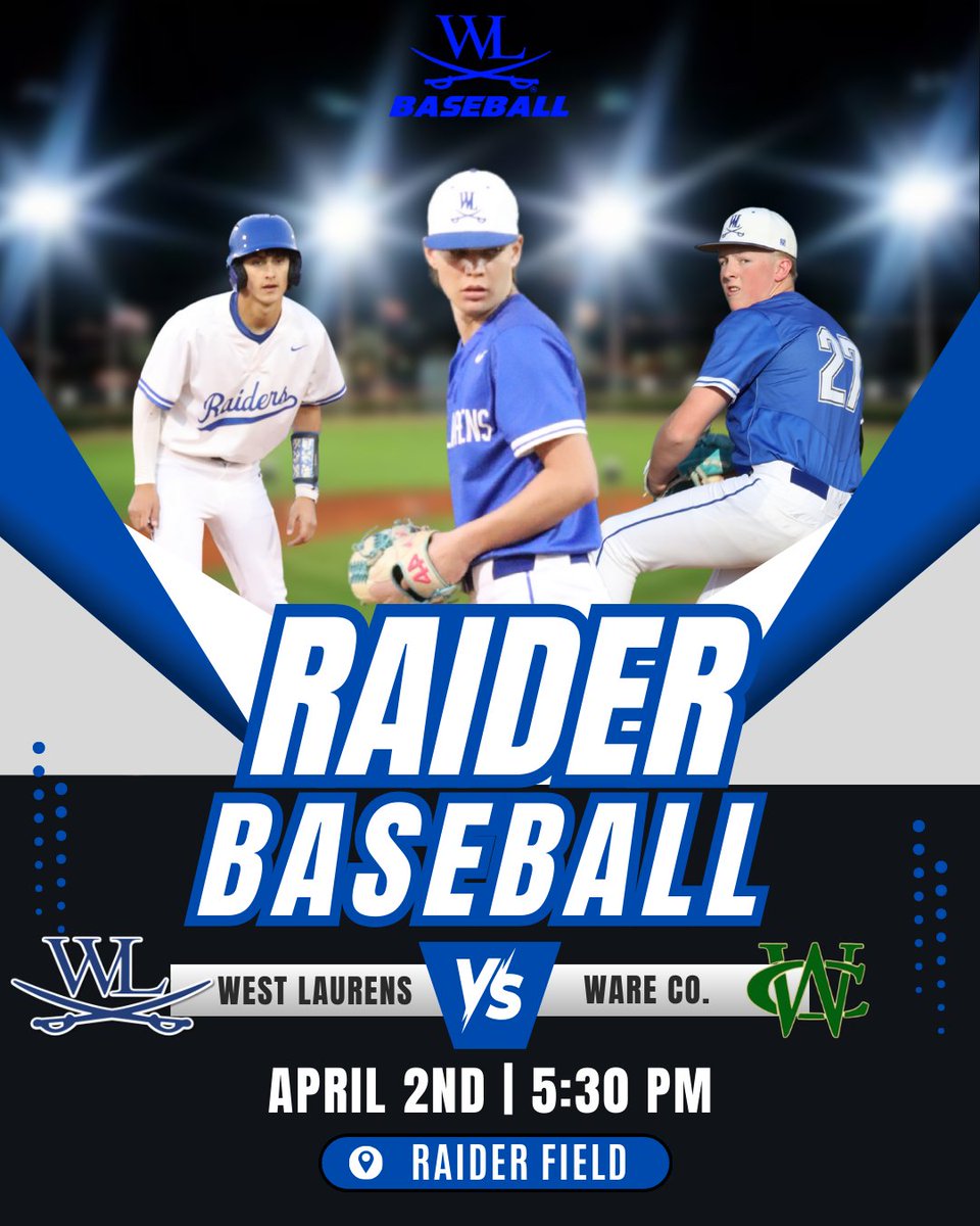 West Laurens High School Baseball (@westbballraider) on Twitter photo 