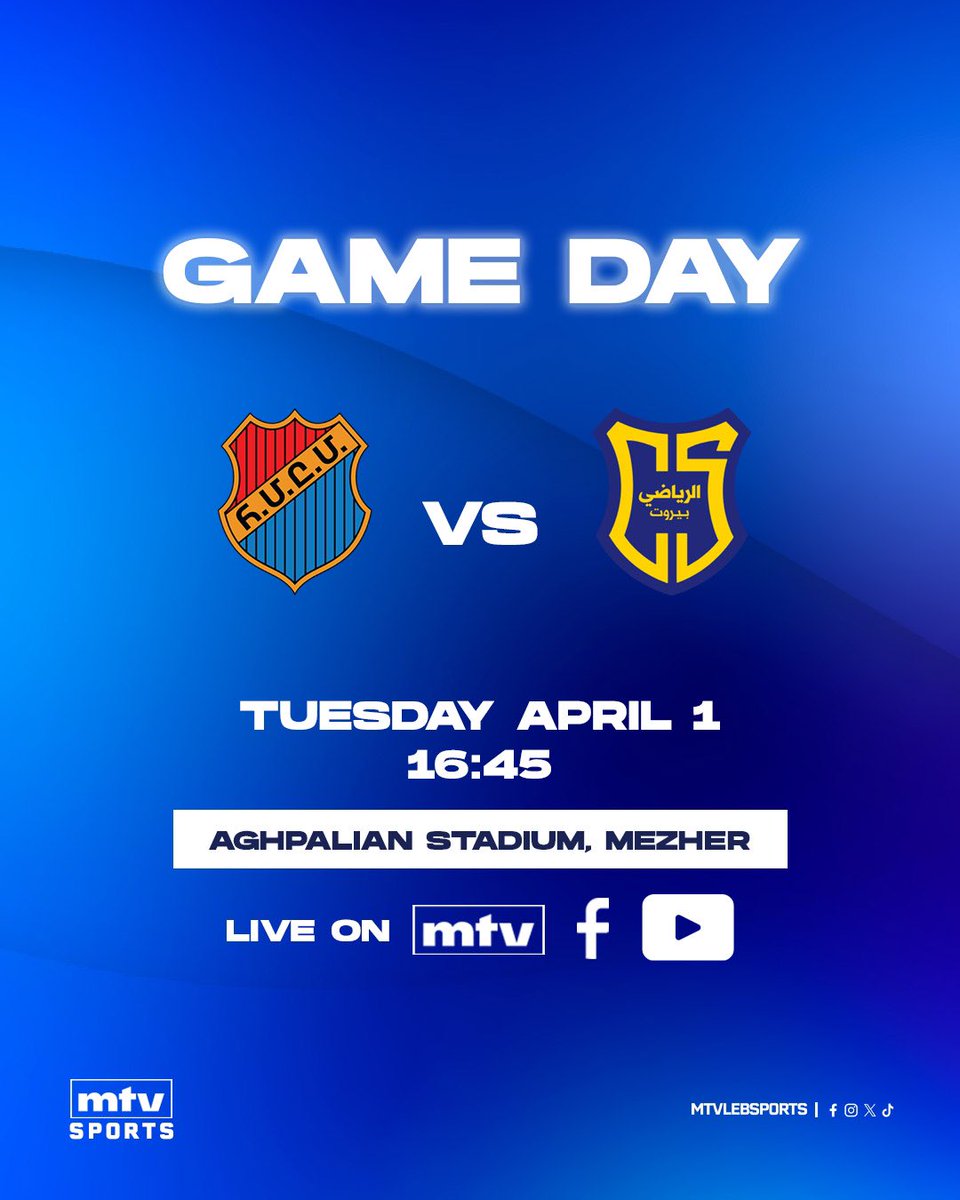 mtvlebsports's tweet image. 2 GAMES FOR TODAY 🔥⚡️ #Round10 
#mtvbasket #mtvsports #lebanesebasketball #regularseason