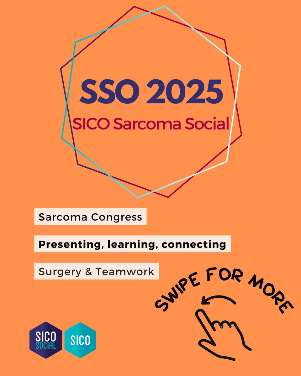 oncoteamsarcoma's tweet photo. #SSO2025 Annual Meeting just wrapped up in Tampa and SICO Sarcoma Social was there!
From sarcoma trials (#RESAR, #STRASS2, chemo-immuno) to #desmoid management and hypofractionated #RT, great discussions all around.
Finally...we survive the Operation game? 🎯😉

@SocSurgOnc https://t.co/8tl1EMiMvK