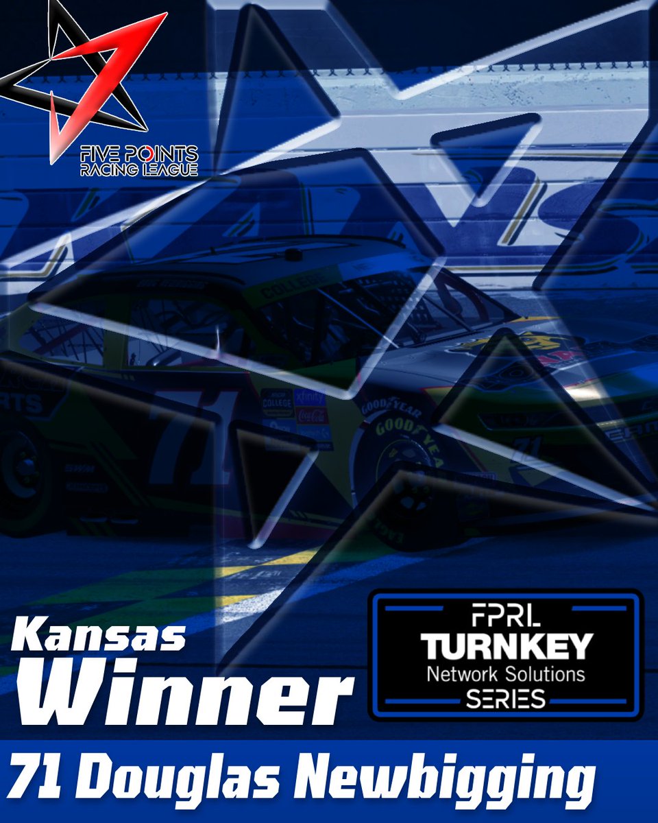Douglas Newbigging picks up his first win of the season in a caution-free Kansas race!