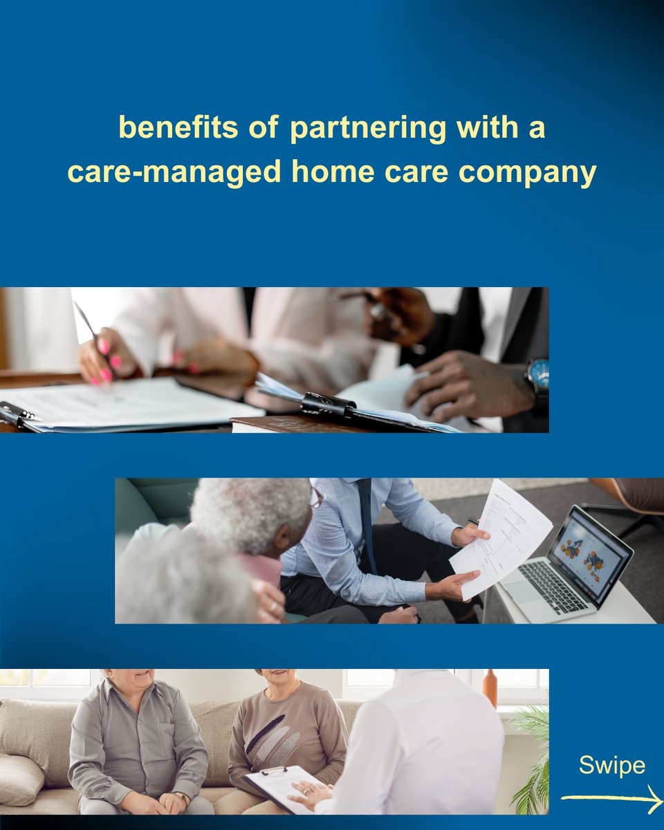 Caring4urblock's tweet photo. Why should you as a trusted advisor partner with a home care company? Swipe and find out! ➡️

#Elderlaw #WorkingProfessionals #Advisors https://t.co/RTVOjb3ZdF