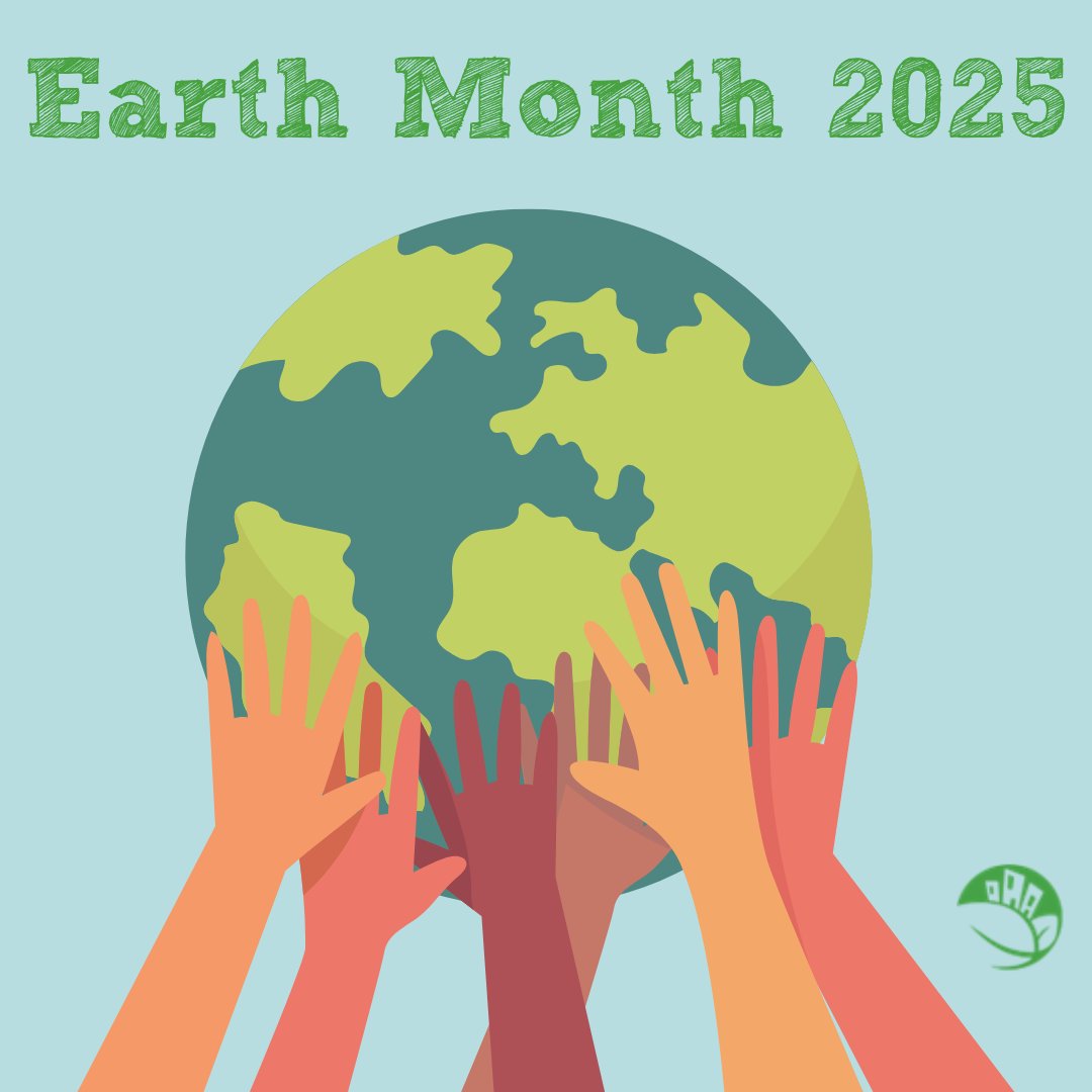 Happy #EarthMonth! Earth Month takes place every April &amp; is a time to raise environmental awareness. People all over the world join together to do their part to develop climate solutions, minimize our negative impact &amp; prevent further harm to our planet and it’s natural resources