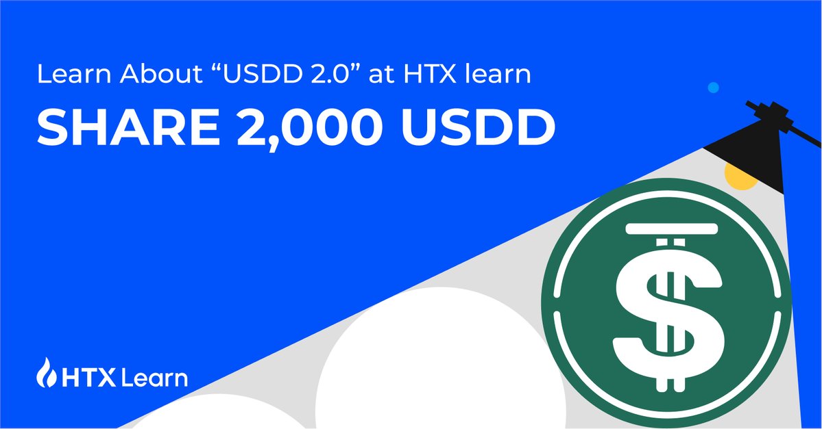 🥳HTX Learn &amp; Earn!
Share $2000 in Rewards

𝗥𝗲𝘄𝗮𝗿𝗱 𝟭:
✅RT + Ace the Quiz: bit.ly/3vKqAWw
✅Follow <a href="/HTX_Global/">HTX</a> + <a href="/usddio/">USDD｜WBTC Vaults Now Live</a>
✅Fill out the form: bit.ly/3RsPUI3

𝗥𝗲𝘄𝗮𝗿𝗱 𝟮:
✅Nail all questions correctly
☀️Join now for a chance to win!