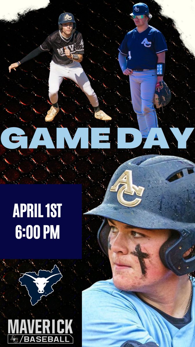 Mavs will be at home this evening for game one of our second district series of the season! 

🆚Clinton
⌚6:00 pm 
📍HOME