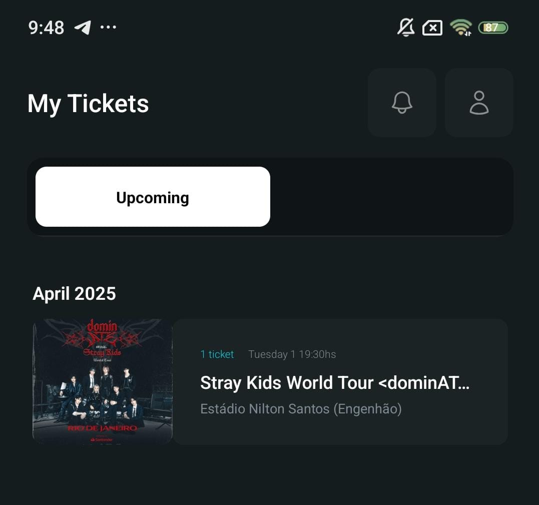 infelixed's tweet photo. VENDO INGRESSO CADEIRA SUL RIO DE JANEIRO HOJE DOMINATE TOUR ENGENHÃO 

inteira 590,00 (retirei a taxa)

por favor rt pra chegar em quem pode comprar, passo todos os detalhes no wpp e gravo a tela do quentro https://t.co/5HPQ4VFf9Y