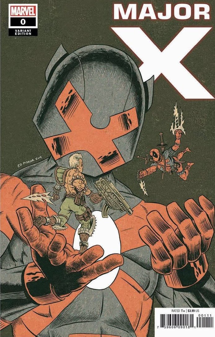 Ed Piskor died a year ago today. He was a tremendous talent. I had great experiences with Ed, personally and professionally, and I miss talking with him.