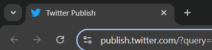 SouradeepBane16's tweet photo. Dear @elonmusk, Greeting from India. 

This is to inform you that whenever a user attempts to embed a post, a tab or webpage opens displaying the code. In this tab, the outdated Twitter logo is still visible in the favicon, and the page title is displayed as "Twitter Publish." https://t.co/wTurPjNm9W
