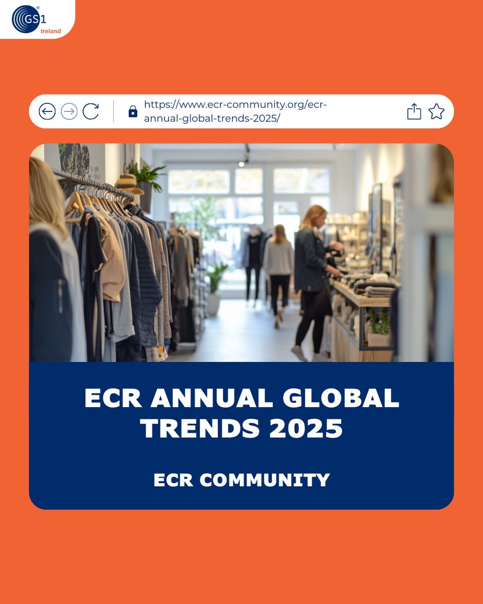 The ECR (Efficient Consumer Response) has put together the inaugural “ECR Annual Global Trends 2025” report 🌎