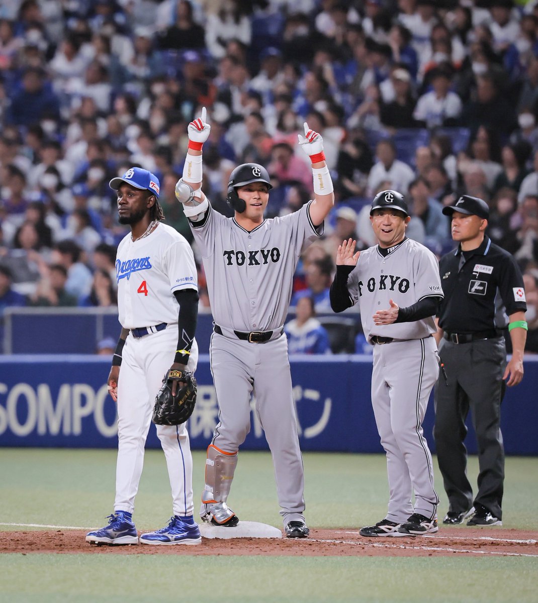 #巨人 #名古屋
4/1
#長野久義
#大城卓三
Reliable pinch hitters.
Always ready. 🤝🏻