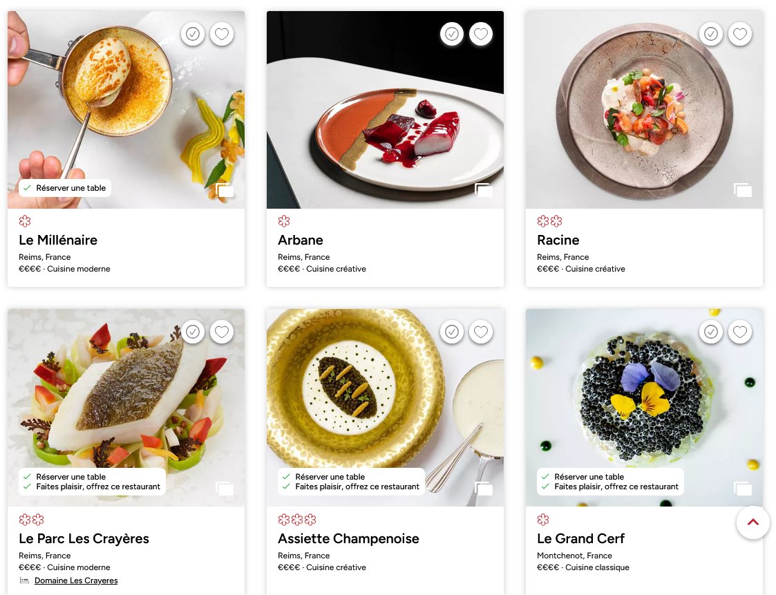 10⭐au <a href="/guideMichelinFR/">Le guide MICHELIN</a> pour une destination gastronomique incontournable, à 45' de Paris en TGV !
A travers leur talent, leur audace et leur créativité les 7 chefs étoilés du #GrandReims contribuent à faire rayonner notre art de vivre Légend'R bien au-delà de ses frontières 🌍