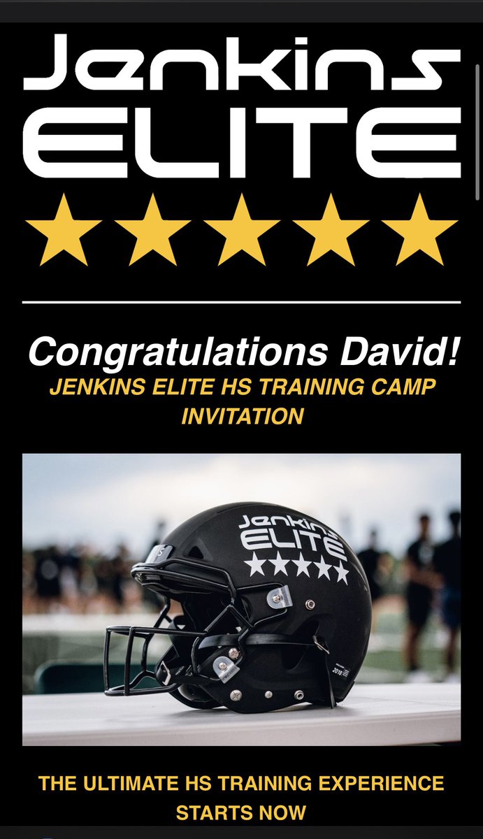 thank you for the invite <a href="/jenkins_elite/">Jenkins Elite</a>