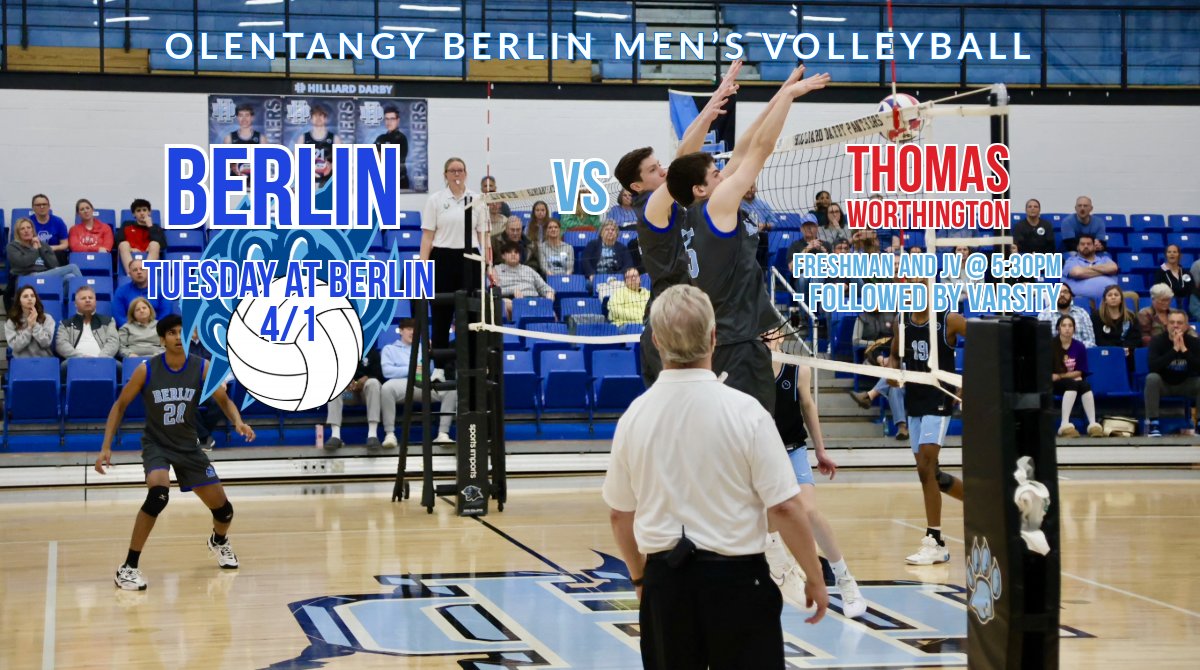 obhsboysvball's tweet photo. Game Day!! #riseabove25 #clawswayup
@OBHS_Principal
@ObhsVb
@OhioVBTalk
@BerlinBearsAD
@OBLMSPrincipal
@berlin https://t.co/cmmwhsunWO