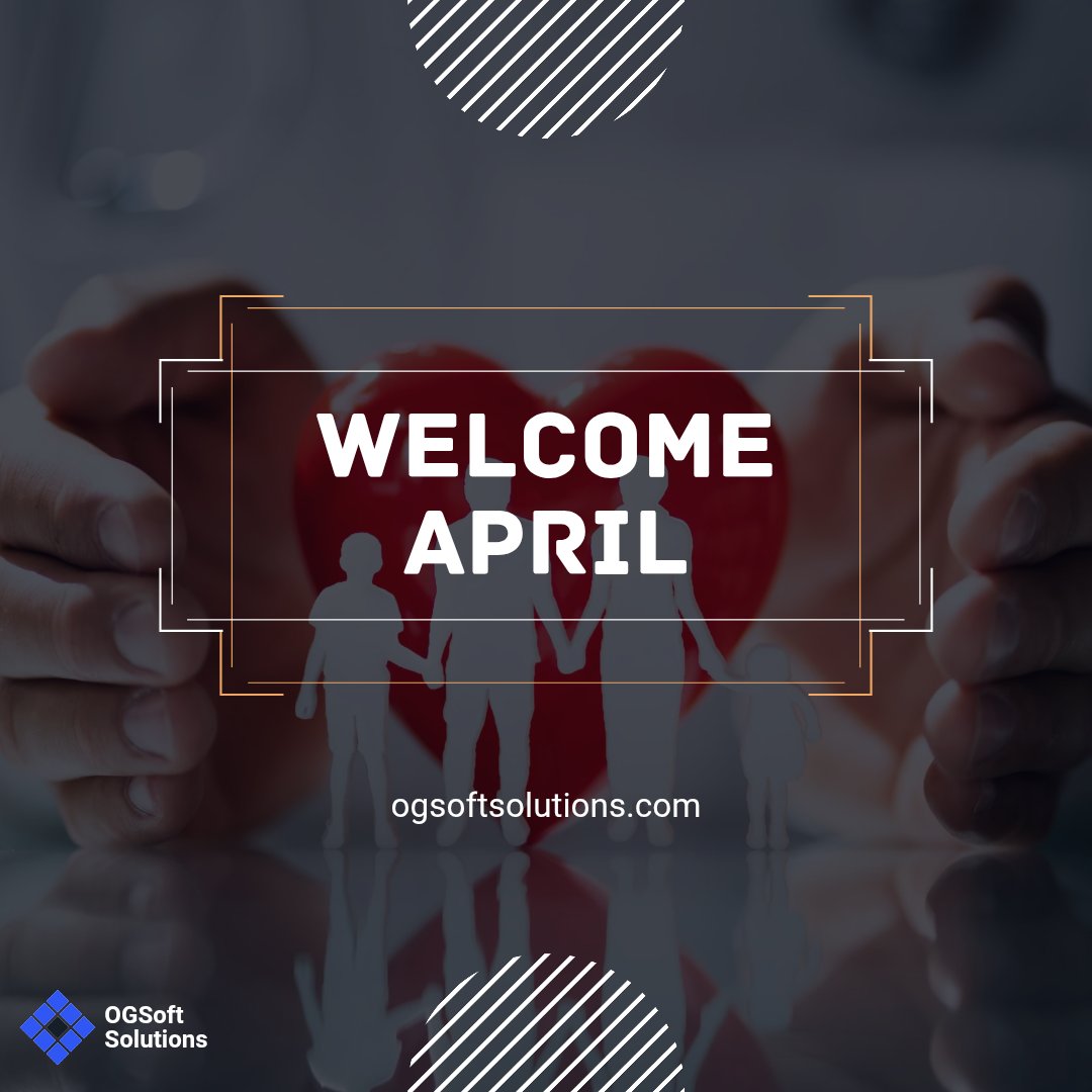 Hello, April! 🌸
Happy New Month!. A new month brings new opportunities to improve healthcare, simplify processes, and serve patients better. Let’s make this month count!  

1st of April
 Dear April 
#WelcomeApril #HealthcareInnovation #SmartHospitals