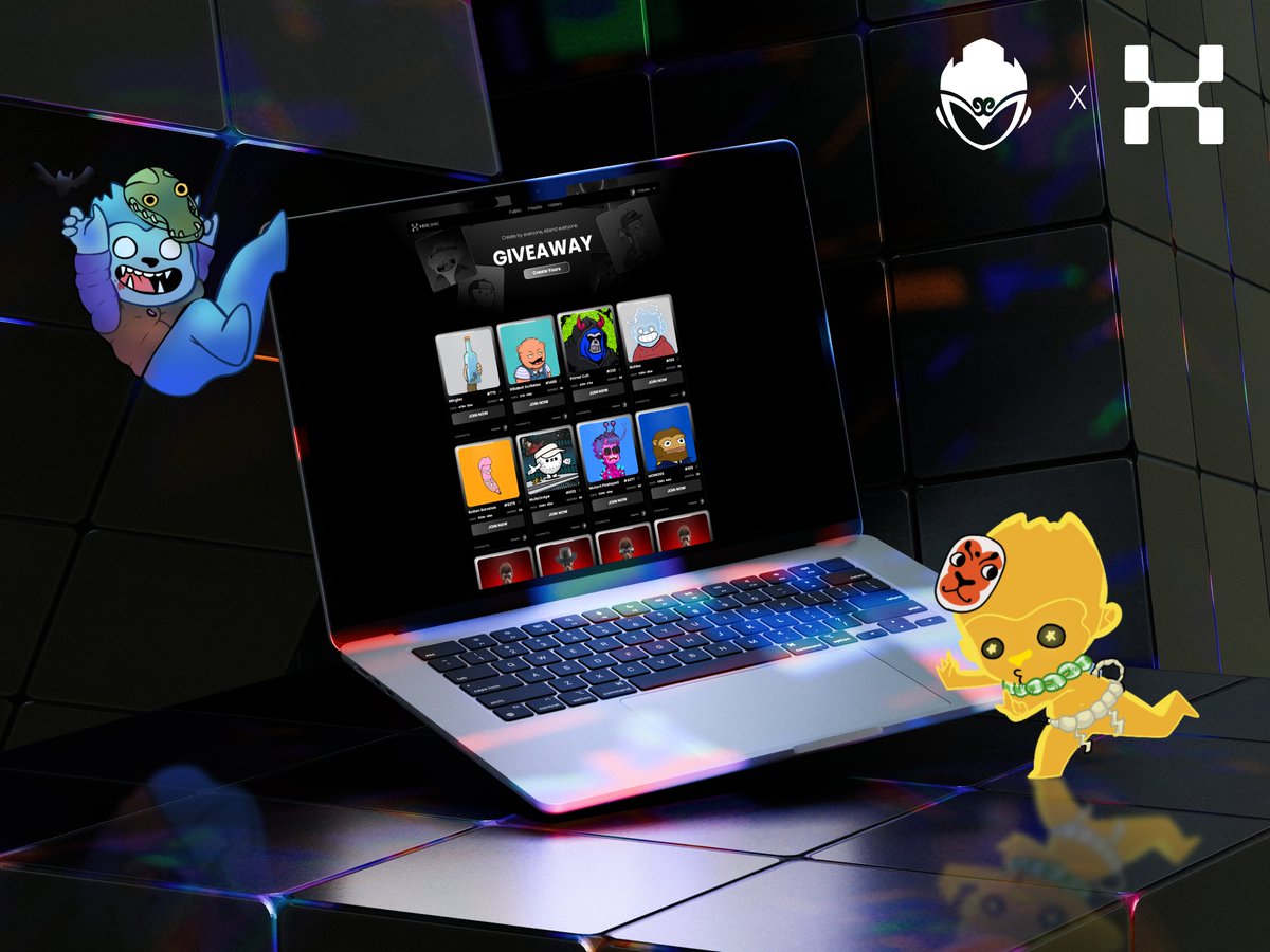 Our monthly giveaway is ready!

Community members will select an NFT project monthly, and we'll sweep it with 1000 $APE. The giveaway is exclusive to community members.

A giveaway is now live, open to both public and community members.

LINK: giveaway.hii.link