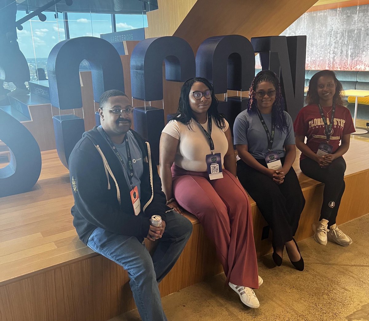 BlackInCyberCo1's tweet photo. Blacks In Cybersecurity is elated to partner with SpecterOps!

#BlacksInCyber #BlackInCyber #BlacksInCybersecurity #LitLikeBIC #BIC_RTDP #BIC_BTDP #SOCon #SpecterOpsCon #SpecterOps https://t.co/NRqYTljrMs