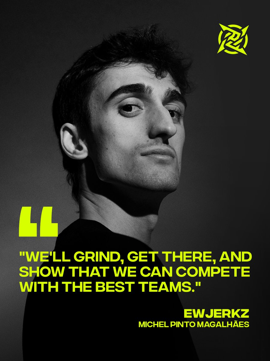 Ninjas In Pyjamas (@nip) on Twitter photo Grinding for greatness
We sat down with <a href="/ewjerkz/">Michel Magalhães</a> to talk about his journey to NIP, the road ahead, and his determination to prove we can compete with the best 🫡
➡️ Read it here: goninj.as/42bfdTR
#GONINJAS Grinding for greatness
We sat down with <a href="/ewjerkz/">Michel Magalhães</a> to talk about his journey to NIP, the road ahead, and his determination to prove we can compete with the best 🫡
➡️ Read it here: goninj.as/42bfdTR
#GONINJAS