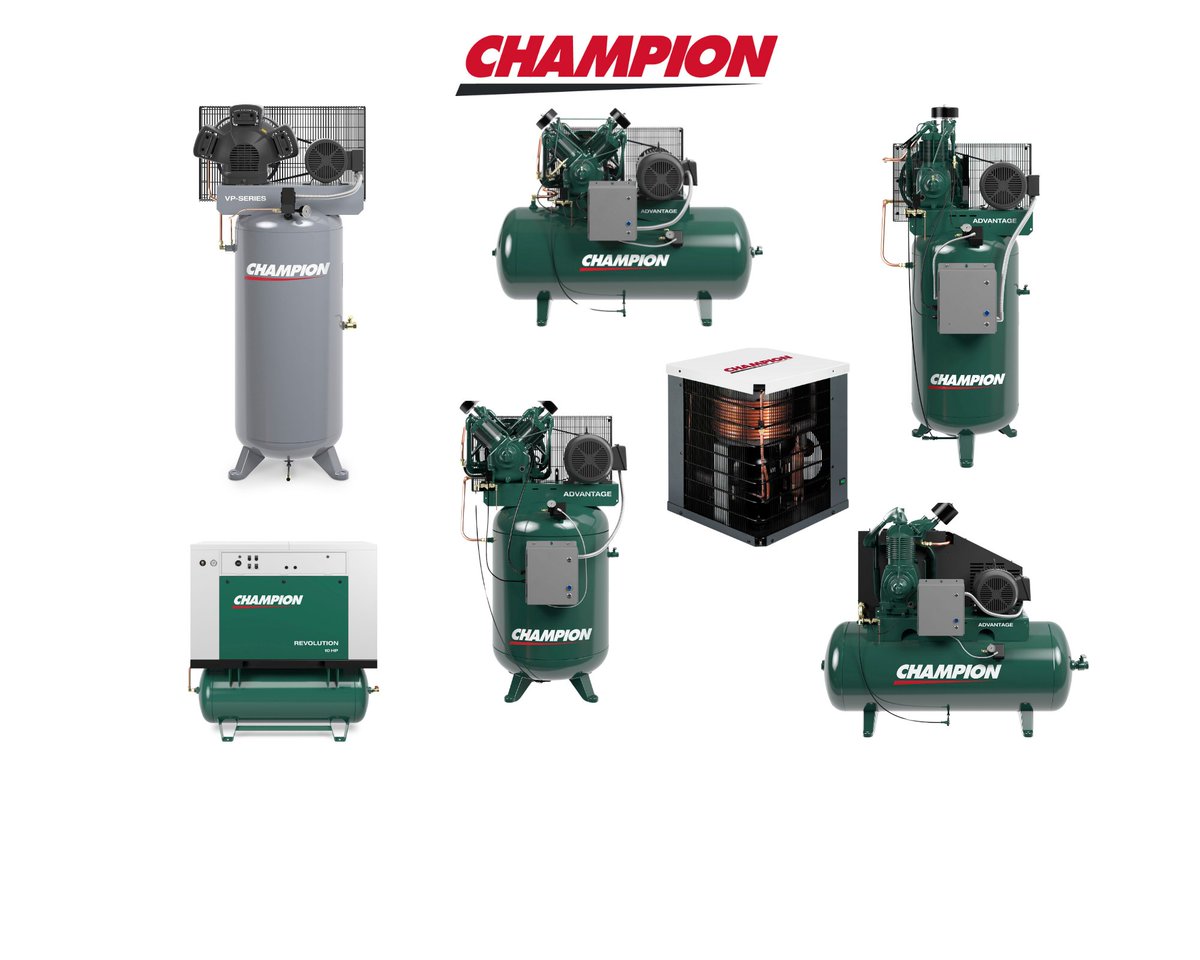 NewberryTanks's tweet photo. ๐จ Make Your Tank Last with CHAMPION AIR PRODUCTS!
๐ Save 10% on Champion Air Compressors & Dryers!
๐น Use code: CHAMPION at checkout
๐
Offer ends April 26, 2025
๐ Shop NOW: https://t.co/wJrD5Q0KR9
#ChampionAir #NewberryTanks #PromoDeal #AirCompressors #IndustrialEfficiency https://t.co/Ox7HX5nBYB