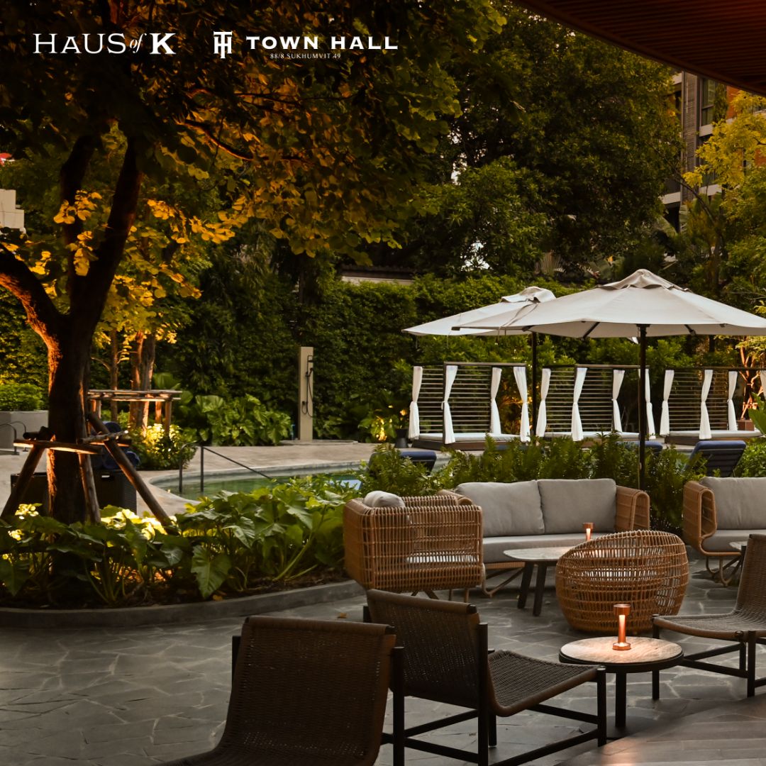 HausofKBKK's tweet photo. Where light lingers and time slows. Sundowners at Haus of K 🥂🎶—every Thursday to Saturday, 6PM - 10PM.
Reservations
+66855025621
#HausofK #TownHallSukhumvit49 #SundownersatHausofK #Thonglor #Sukhumvit49 #Bangkok  #foodie #dinner https://t.co/qbsmAX26ir