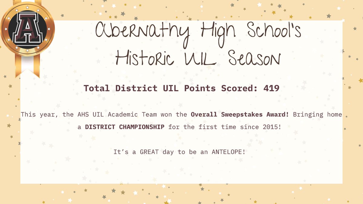 Abernathy ISD tweet media