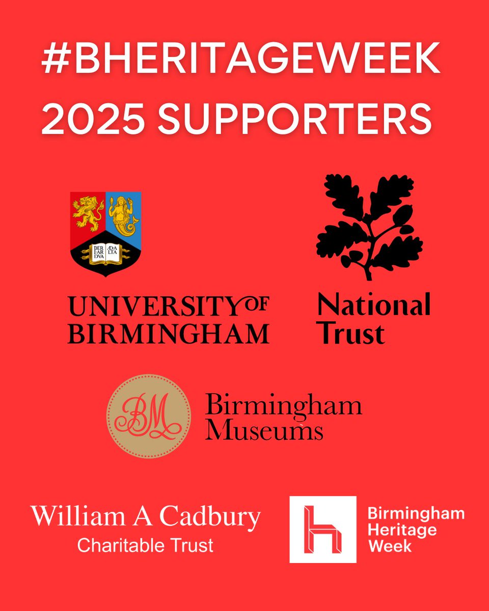 Bham Heritage Week (@bheritageweek) on Twitter photo Are you ready, #Birmingham? Set to return for its eleventh year, we invite you to mark your calendars for 12th - 21st September when locals will get the opportunity to explore the very best of the city's heritage. Are you ready, #Birmingham? Set to return for its eleventh year, we invite you to mark your calendars for 12th - 21st September when locals will get the opportunity to explore the very best of the city's heritage.