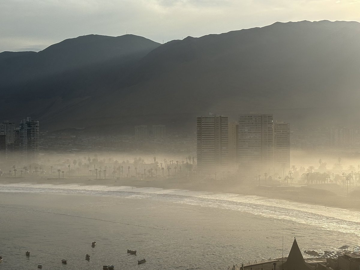 Tobalejandroo's tweet photo. Full camanchaca el día de hoy en #iquique #cavancha https://t.co/d9tX3RxfiN